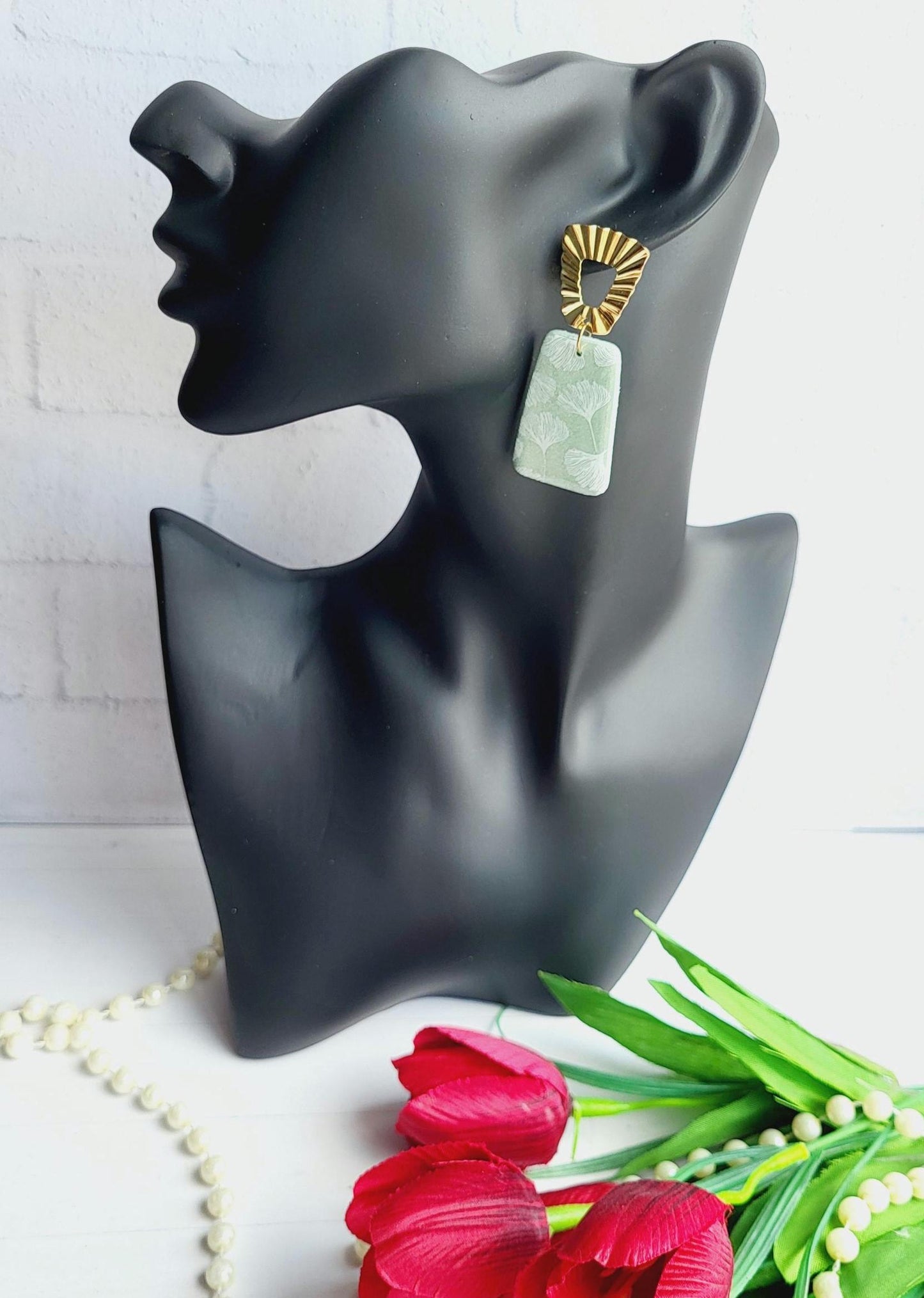 Polymer Clay Earrings/earring/fashion/fashion earrings/luxury/luxury earring/giftforher/mothers day/present/wedding/girl/girl earring/gift