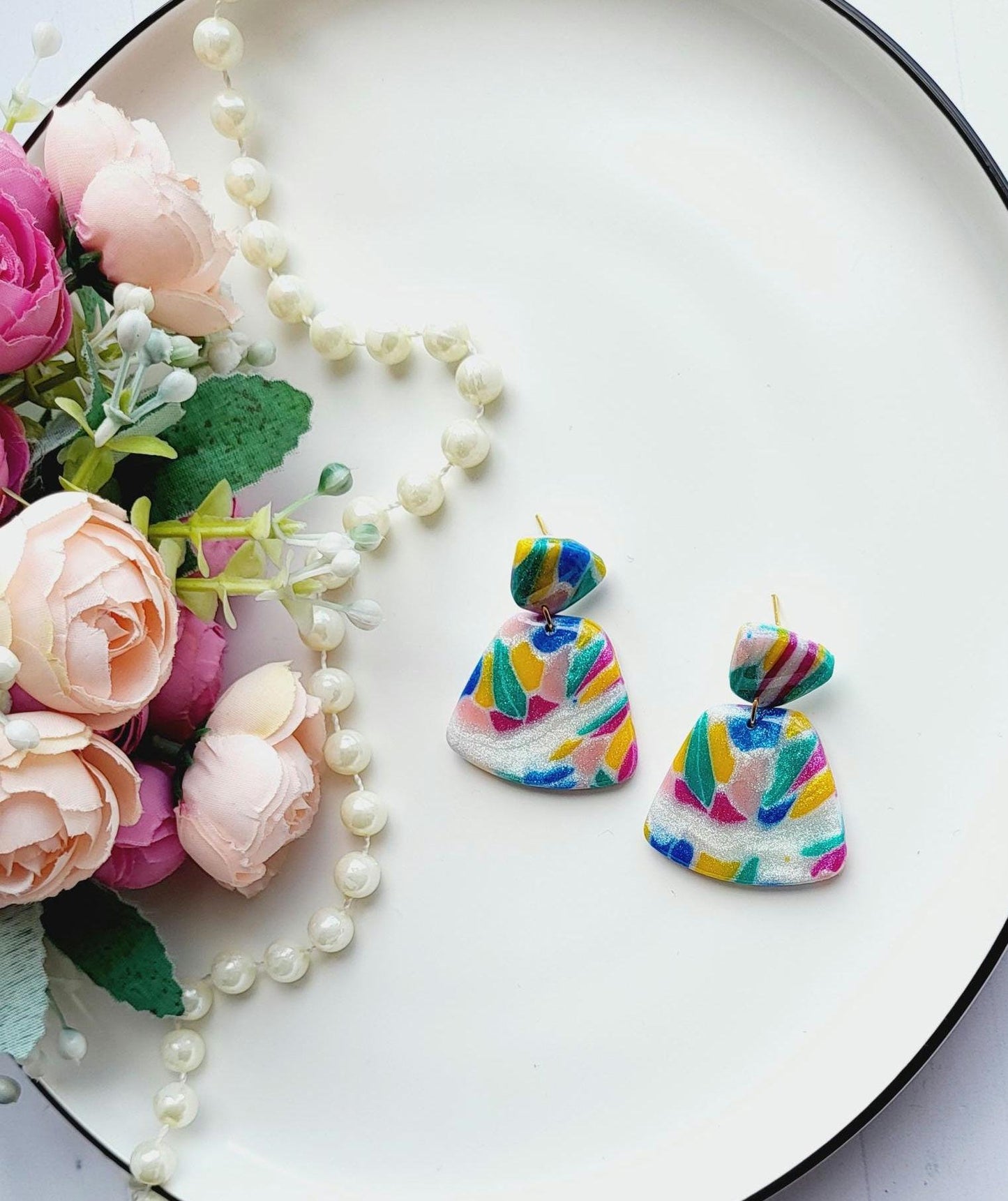 Polymer Clay Earring