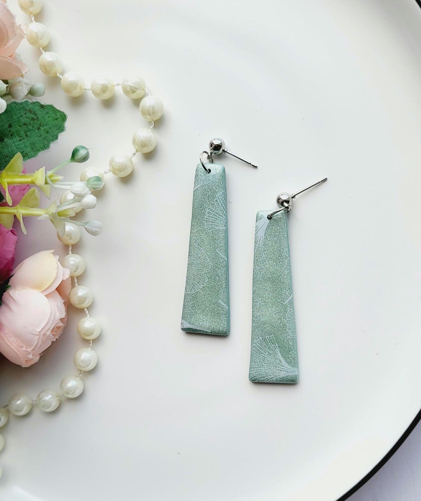 Polymer Clay Earrings/earring/fashion/fashion earrings/luxury/luxury earring/giftforher/mothers day/present/wedding/girl/girl earring/gift