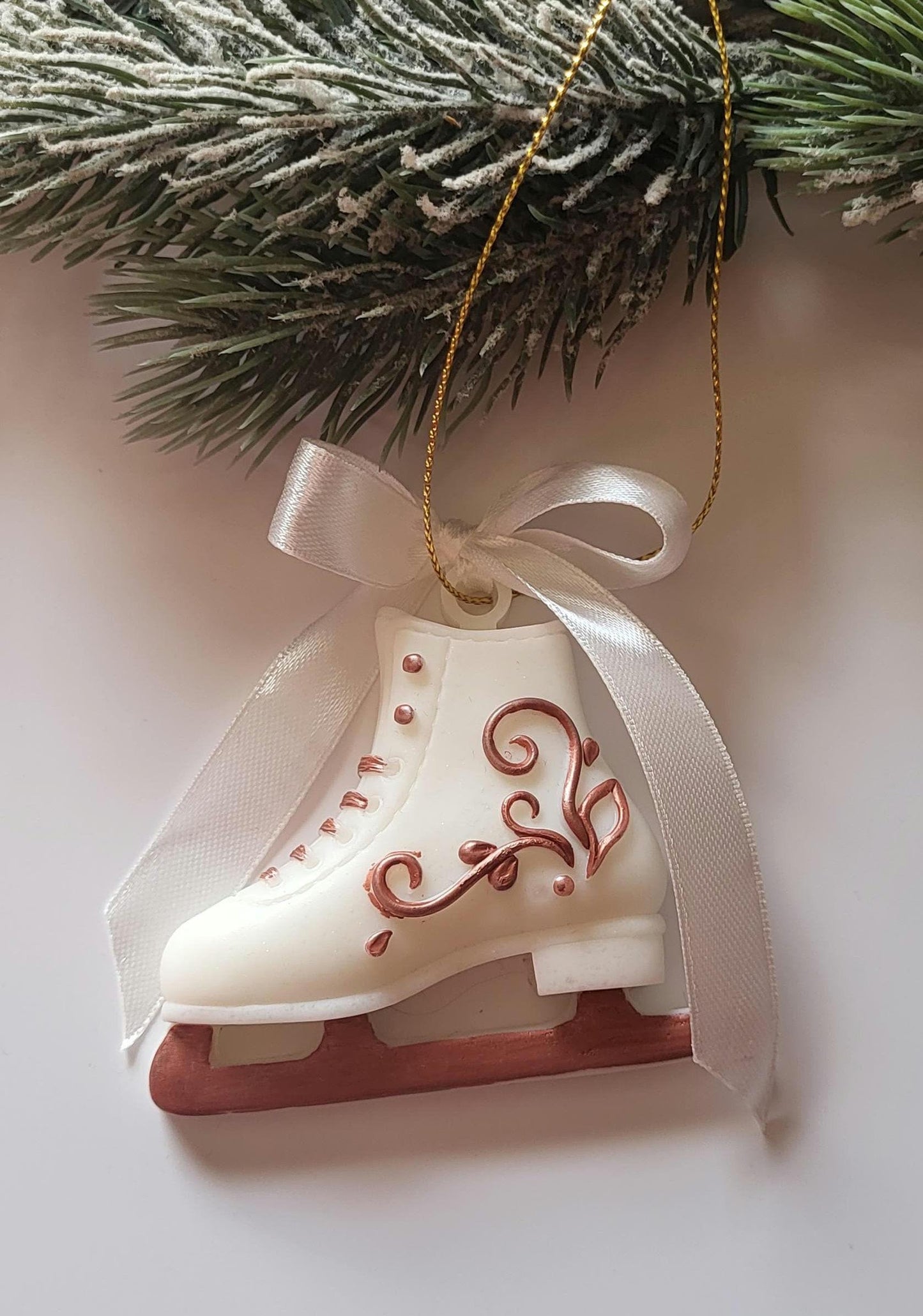 Handmade Epoxy Resin Christmas Ornaments/Chic Christmas Ornaments: Sweaters, Skates, and Mittens in Resin