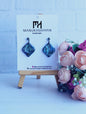 Iridescent Handmade Polymer Clay Earrings/Lightweight Statement Earrings for Every Occasion/Stylish Clay Jewelry for a Touch of Elegance
