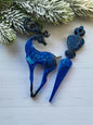 Handmade Epoxy Resin Christmas Ornaments | Holiday Decorations Set | Various Shapes | Christmas Decoration by Epoxy | Christmas Toys