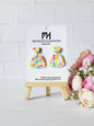 Playful & Chic Polymer Clay Dangles/Unique Hand-Painted Look Earrings/Bright  Bold Handmade Jewelry/Artistic Triangle Drop Earrings