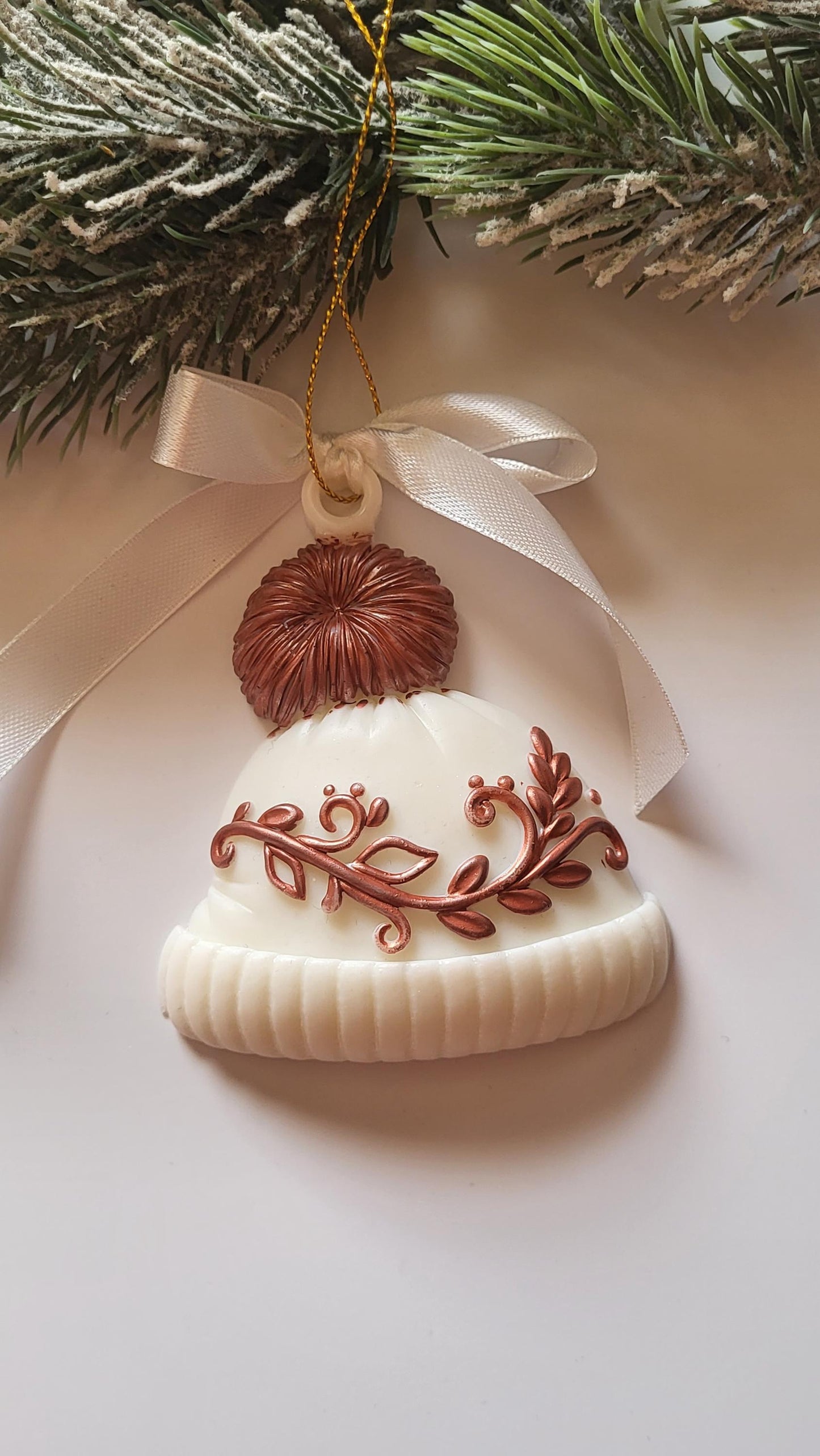 Handmade Epoxy Resin Christmas Ornaments/Chic Christmas Ornaments: Sweaters, Skates, and Mittens in Resin