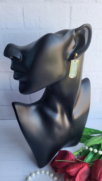 Multi-Tier Dangle Earring | Handmade | Polymer Clay | Textured and Lightweight | Handmade Polymer Clay Earrings | Statement Dangle Earrings