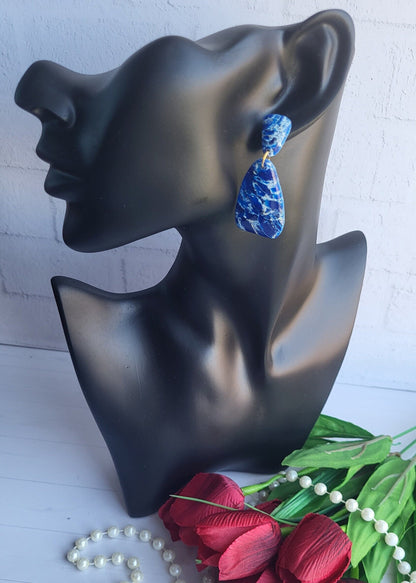 Luxurious Polymer Clay Earrings /Perfect Gift for Her/ Mother's Day/Wedding/ Chic Fashion/ Earrings /Elegant Polymer Clay Earrings